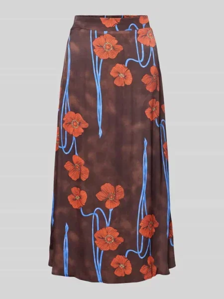 Spódnica midi z elastycznym pasem More & More