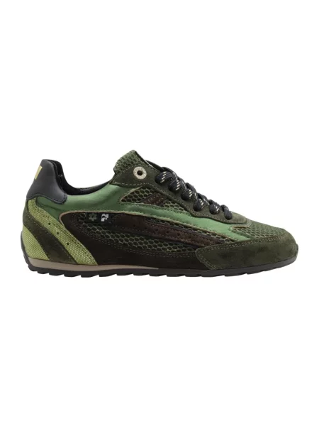 Sneakersy Floris Van Bommel skórzane zielone