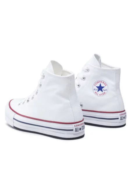 Plátenky Converse Chuck Taylor All Star Eva Lift Hi biela