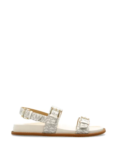 Sandale Michael Michael Kors din piele cu cataramă slingback albastru