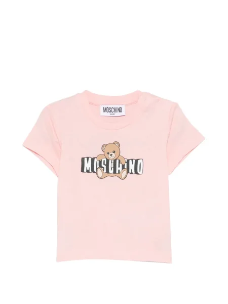Dětské tričko Moschino růžové