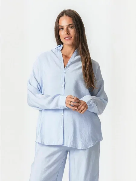 TEESHOPPEN Tricou Mia albastru