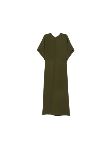 Sukienka midi Victoria Beckham zielona
