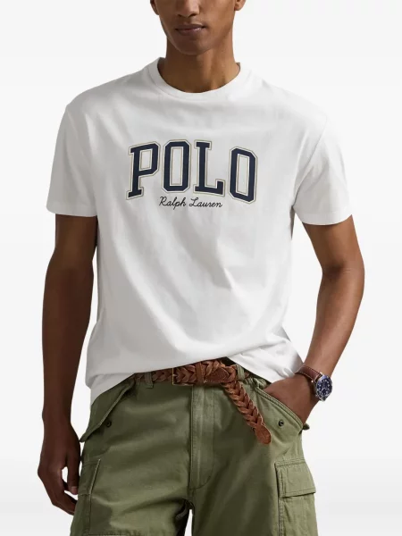 Krátký kostkovaná kšiltovka Polo Ralph Lauren s potiskem zelená