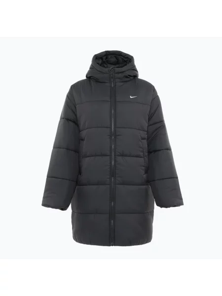 Zateplená bunda Nike Sportswear Classic Puffer Therma-Fit black/white bílá