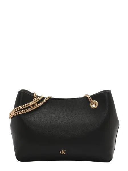 Crossbody torbica Calvin Klein Jeans črna