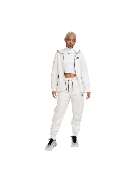 Bluza z kapturem Nike polarowa z kapturem biała