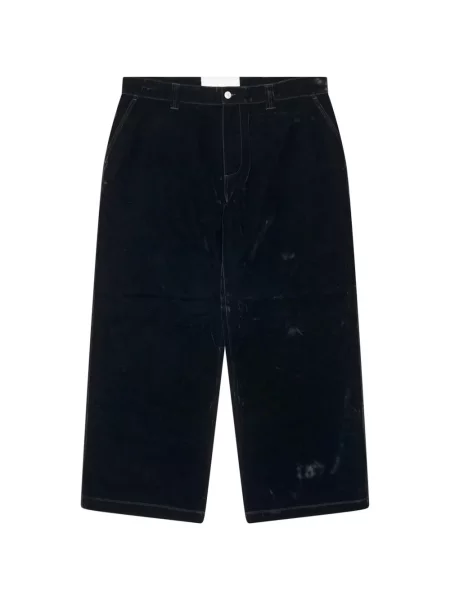 Pantaloni chino Erl negru