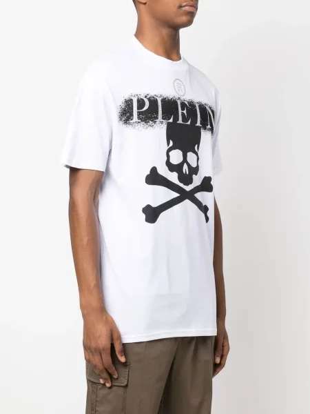 Krátké tričko Philipp Plein bílé