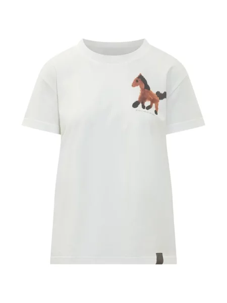 Tricou Stella Mccartney cu imagine alb