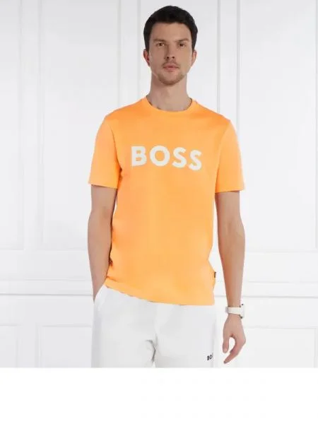 BOSS BLACK Tricou Tiburt negru