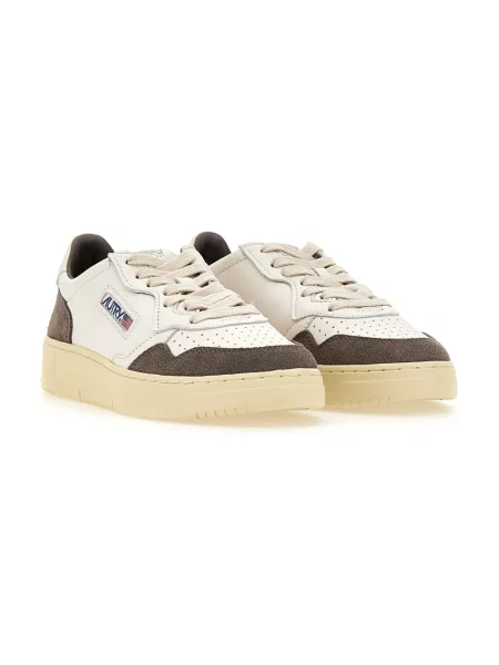 Sneakersy Autry skórzane białe