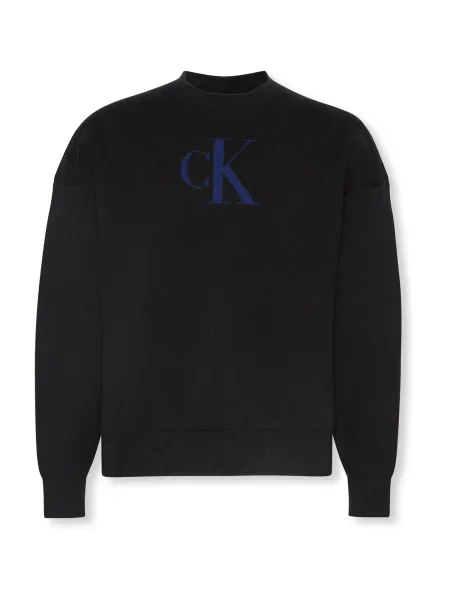 Calvin Klein Jeans Pulover negru