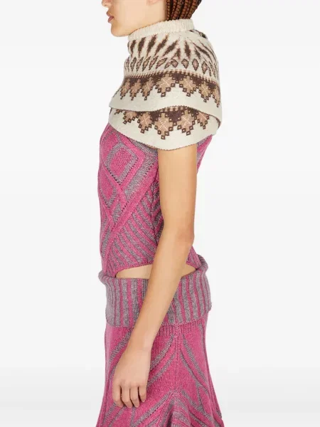 Dzianinowe ponczo Paolina Russo