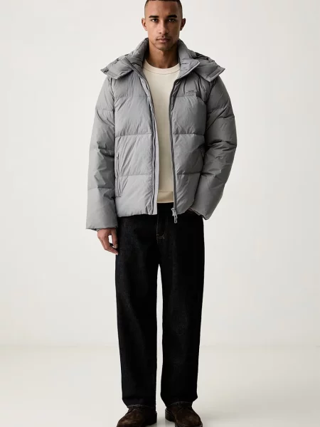 Calvin Klein geacă cu puf pentru bărbați gri