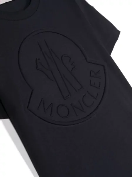 Koszulka dziecięca Moncler Enfant niebieska