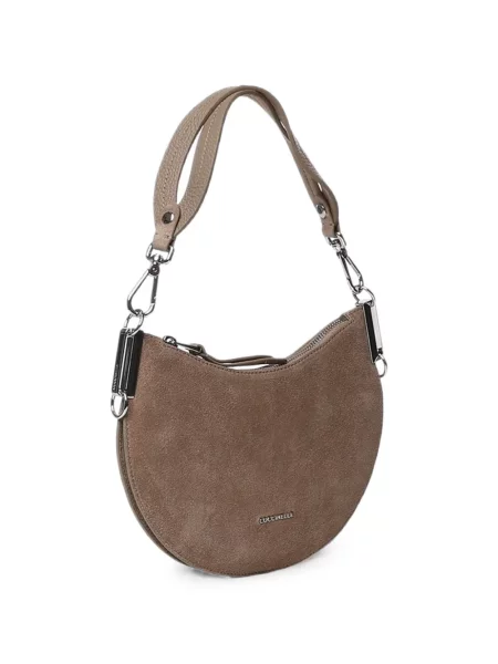 Geantă shopper Coccinelle din piele de căprioară