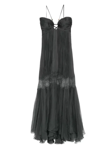 Maksi sukienka maxi Maria Lucia Hohan garniturowa zielona