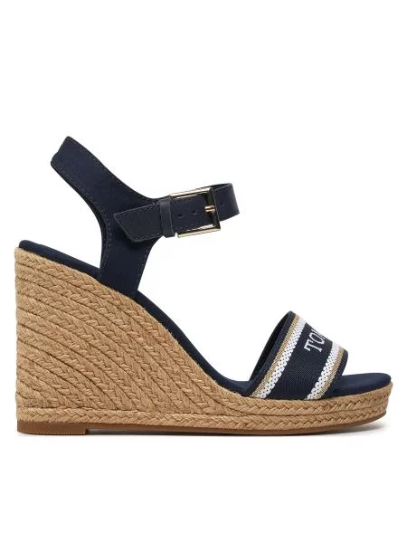 Espadrile Tommy Hilfiger modra