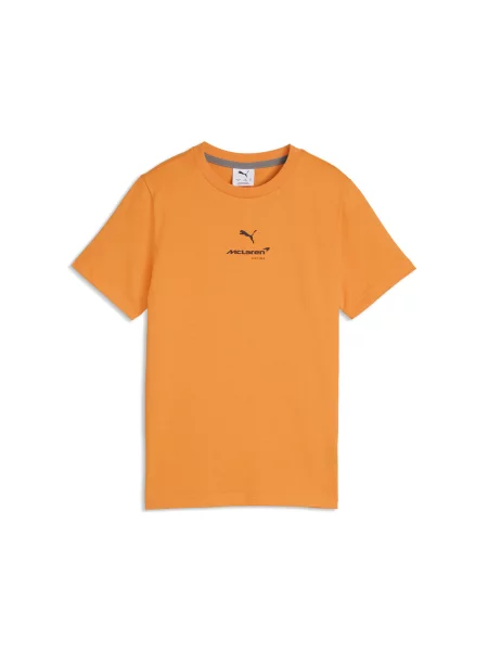 PUMA Młodzieżowa koszulka McLAREN RACING Essentials Akcesoria pomarańczowy