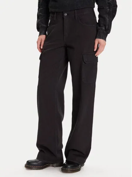 G-Star Raw Παντελόνι υφασμάτινο Judee μαύρο