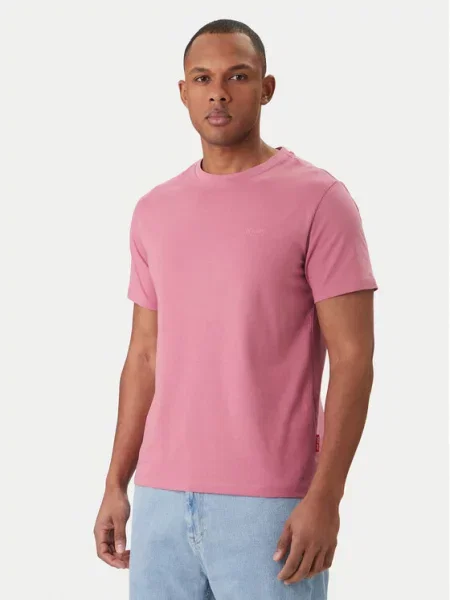 JOOP! Jeans Tričko Alphis pitaya ružová