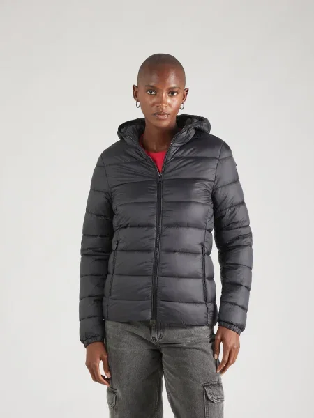Champion Vatovaná bunda Custom Fit čierna