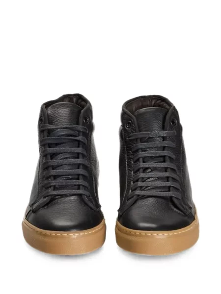 Sneakerși Roberto Pepe Luxury din piele negru