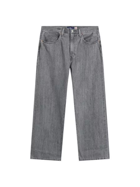 Szerokie jeansy Levi's niebieskie