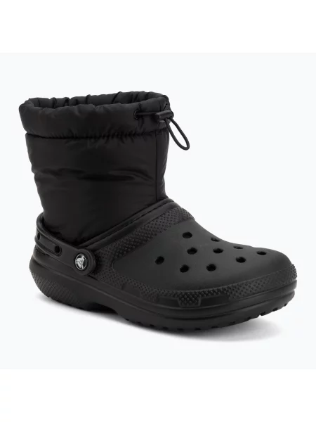 Klasszikus bokacsizma Crocs fekete