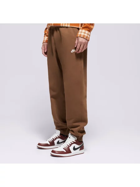 Nike Spodnie M Nk Club Bb Jogger brązowe