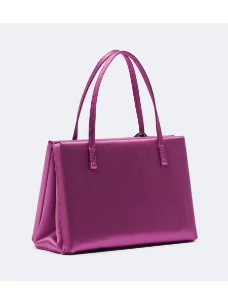 Top Magda Butrym din satin violet