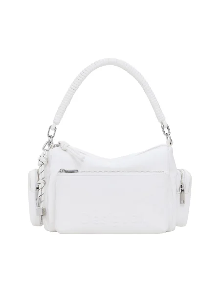 Ročna torba Desigual bela