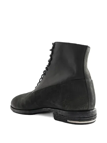 Botine Deepti din piele gri