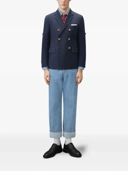 Cămașă de blugi Thom Browne albastru