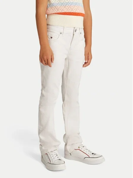 Tommy Hilfiger Дънки Flare Fit бял