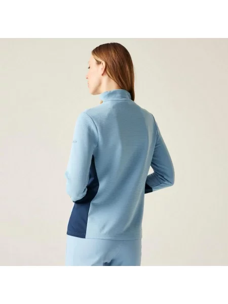 Koszulka termiczna zip Dare 2B Iced Core Stretch niebieska
