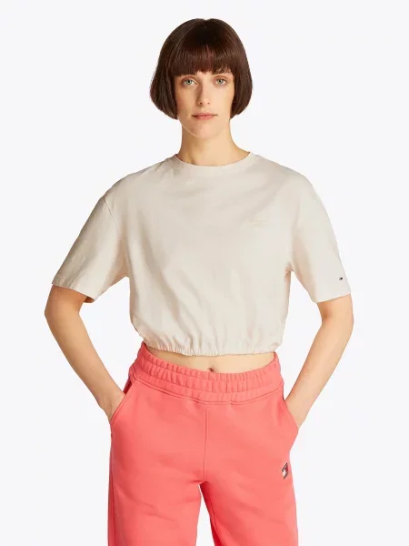 Tommy Jeans Tricou alb