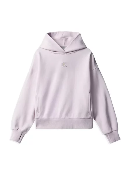 Calvin Klein Jeans hanorac cu glugă pentru copii din violet