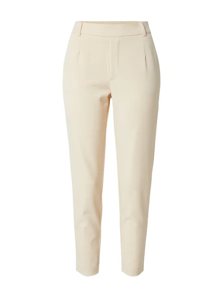 VILA Pantaloni eleganți VIVarone crem