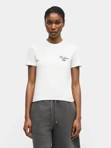 Carhartt WIP Tricou Gracious negru alb