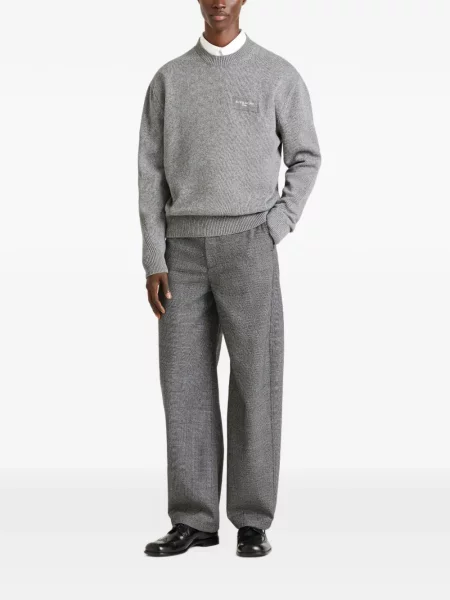 Sweter Givenchy wełniany szary