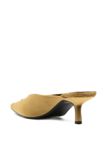 Papuci tip mules Senso galben