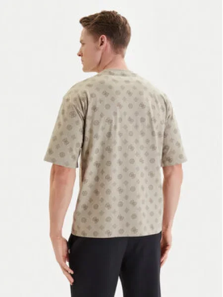 Guess T-shirt Relaxed Fit bež