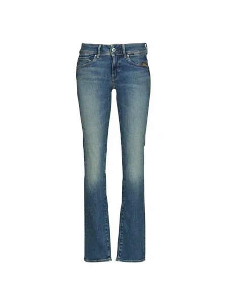 Džínsy s rovným strihom G-star Raw modrá