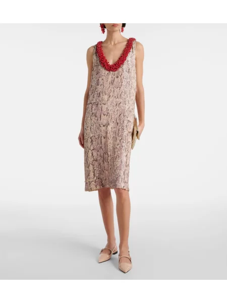 Balerini Jimmy Choo din piele de lac roz