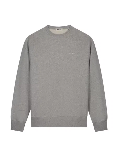 Bluza Olaf Hussein z logo szara