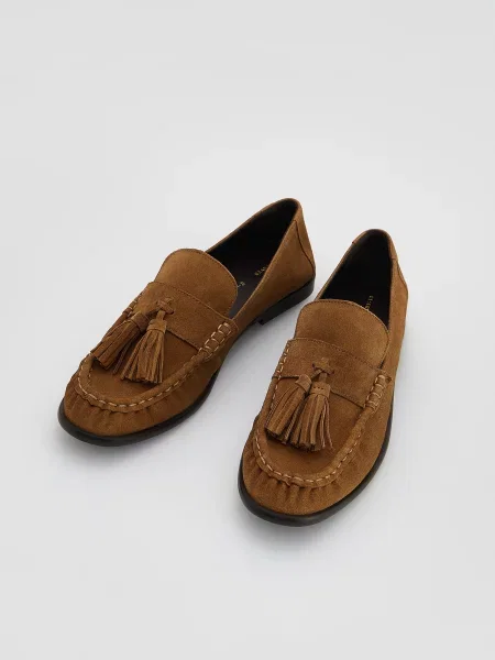 Лоферы Reserved бежевые