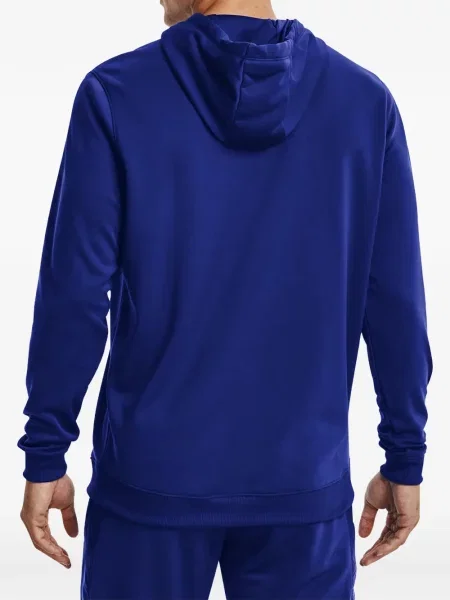 Hanorac cu glugă Under Armour din fleece albastru
