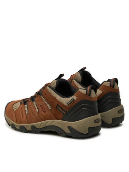 Keen Trekking čevlji Headout Waterproof Hiking rjava
